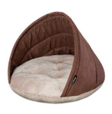 لانه گرد نینا پت قهوه ای