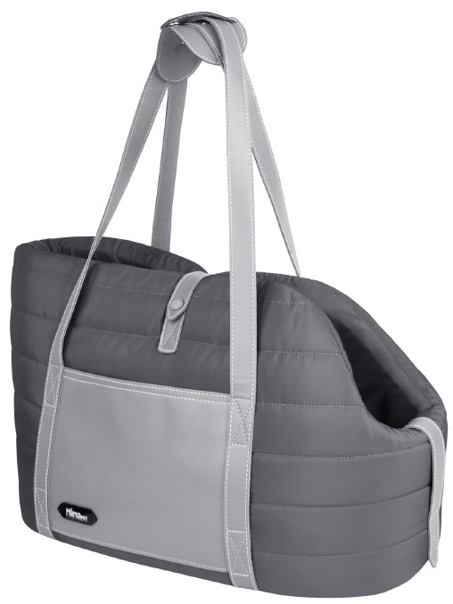 ساک حمل سگ و گربه مدل پوچه طوسی