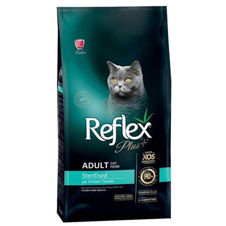 غذای خشک رفلکس پلاس گربه استریلایز ۱/۵ کیلوگرم