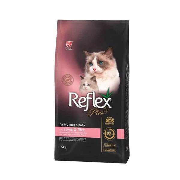 غذای خشک رفلکس پلاس گربه مادراندببی ۱/۵ کیلوگرم