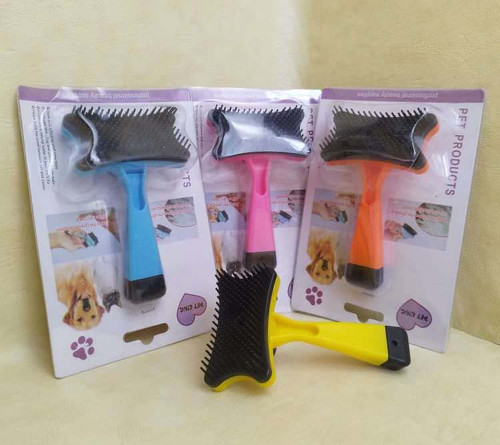 برس تخلیه دار ساده مخصوص سگ و گربه