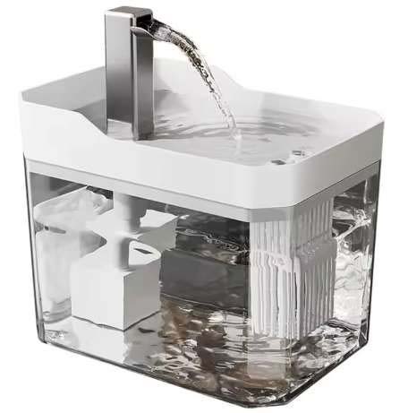 آبخوری شفاف کریستالی آبشاری ۱/۵ لیتری