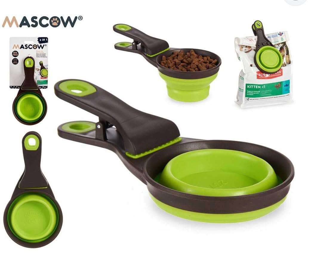 پیمانه غذا سیلیکونی M