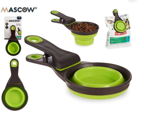 پیمانه غذا سیلیکونی L