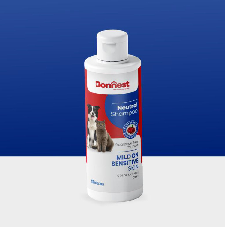 شامپو بدون رایحه سگ و گربه بونست ۲۰۰ میل