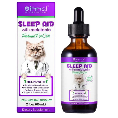 قطره کمک به خواب گربه اویمال ۶۰ میل